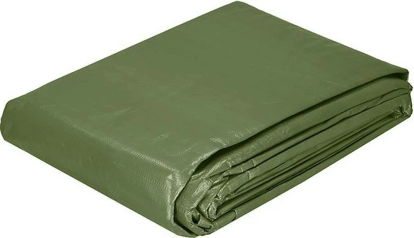 Брезент Springos 4 x 7 м 120 г/м2 Зелений (GA2129) - зображення 2