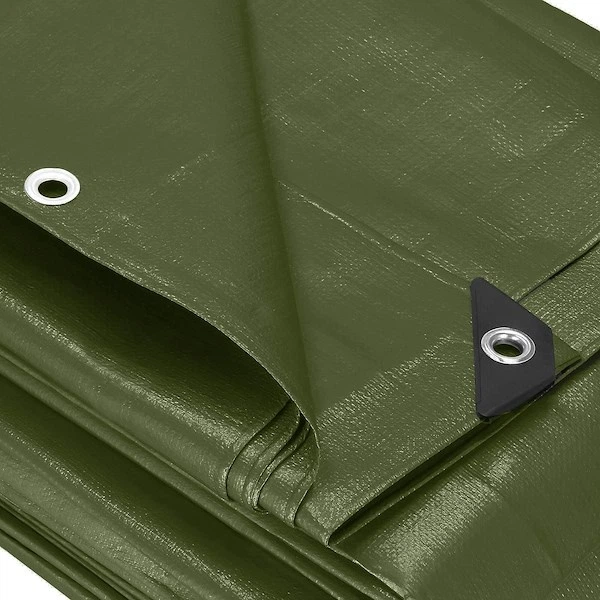 Брезент Springos 4 x 7 м 120 г/м2 Зелений (GA2129) - зображення 7