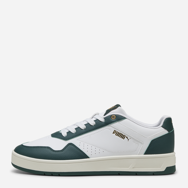 Мужские кеды низкие Puma Court Classic 39501816 46 (11UK) 30 см White/Dark Myrtle/Gold (4067983763304) - Фото 3 Мужские кеды низкие Puma Court Classic 39501816 46 (11UK) 30 см White/Dark Myrtle/Gold (4067983763304) - изображение 3