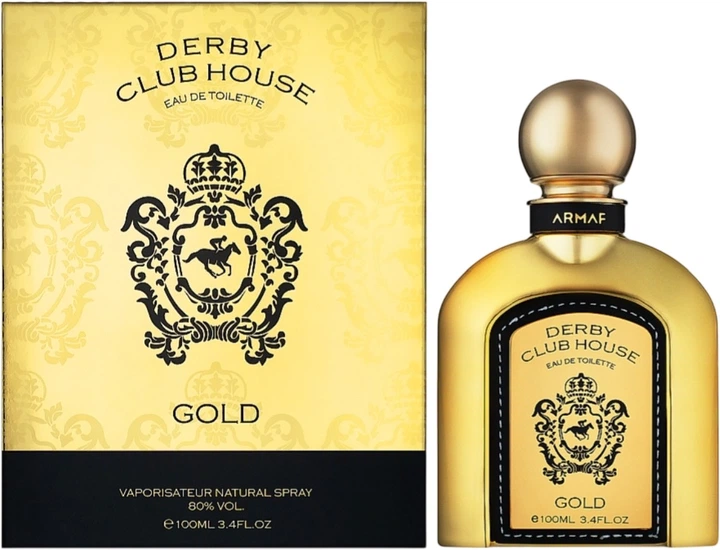 Туалетна вода для чоловіків Armaf Derby Club House Gold 100 мл (6085010044972) - зображення 2