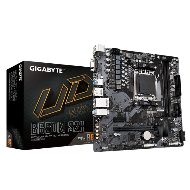 Материнська плата Gigabyte B650M S2H Socket AM5 (B650M S2H) - зображення 4