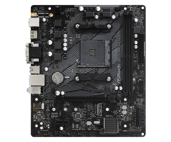 Материнська плата ASRock B550M-HDV Socket AM4 (B550M-HDV) - зображення 2