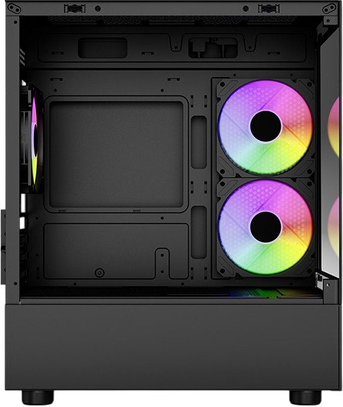 Корпус Aerocool Viewport Mini-G-BK-v2 Black (ACCM-ES09133.11) - изображение 2