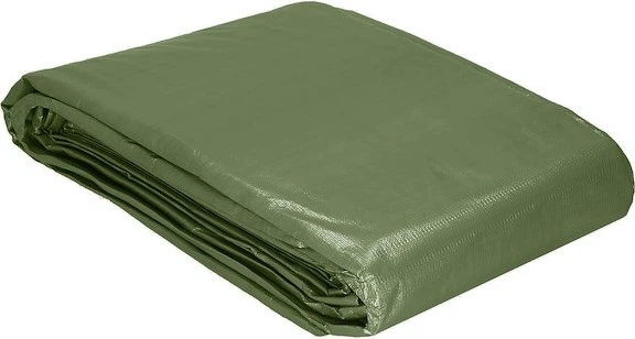 Брезент Springos 4 x 6 м 120 г/м2 Зелений (GA2130) - зображення 4