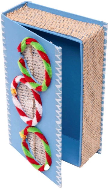 Творчий набір Colorations Пап’є-маше коробки у формі книги 6 шт 46EN02 (5710903703094) - зображення 4