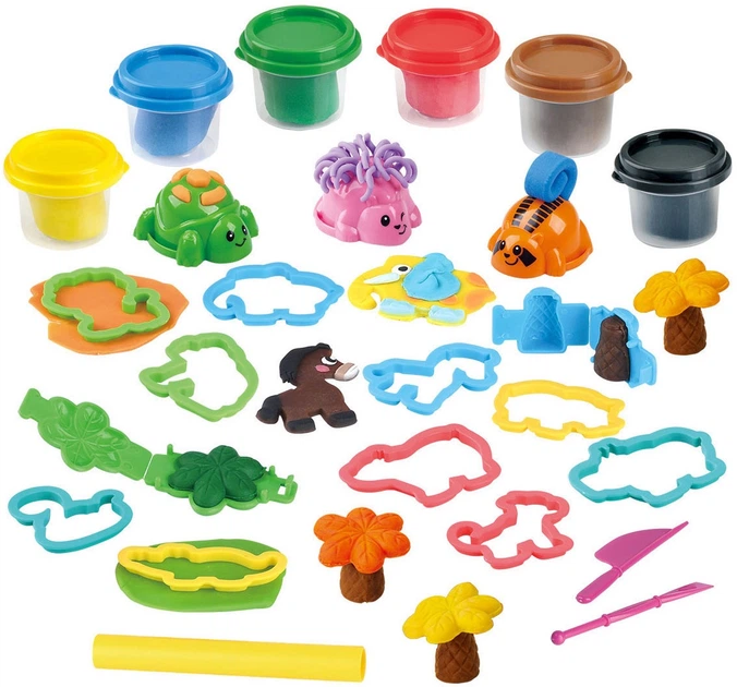 Zestaw kreatywny PlayGo Animal Island Play Set 8428 (4892401084286) - obraz 2