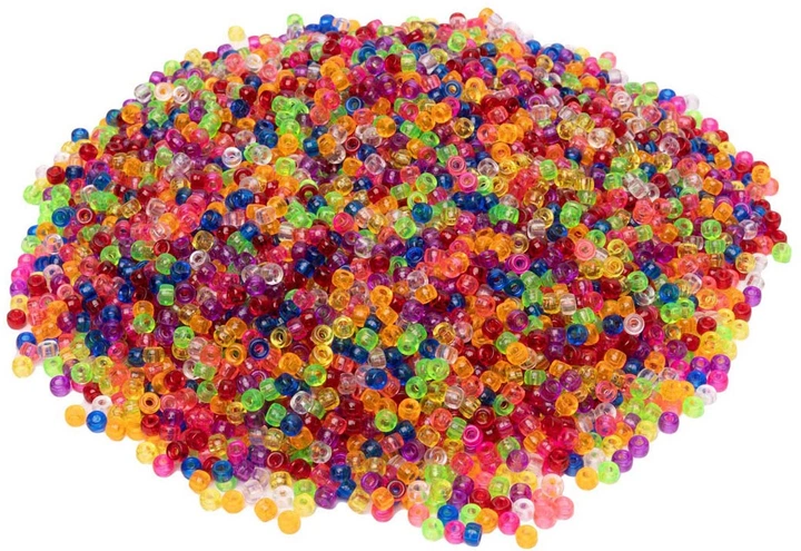 Набір намистин Colorations Маленькі Pony Beads 500 г 43BL17 (5710903702998) - зображення 2