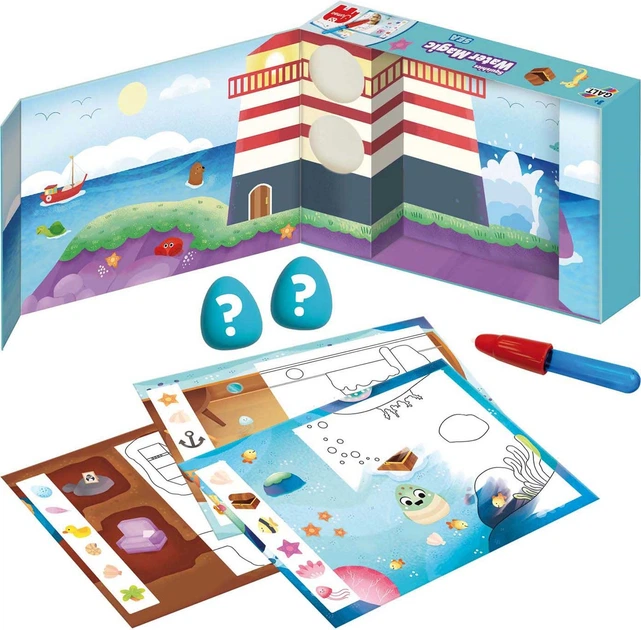 Креативний набір Jumbo Water Magic: Squishies Ocean 2051770 (8721017601562) - зображення 2