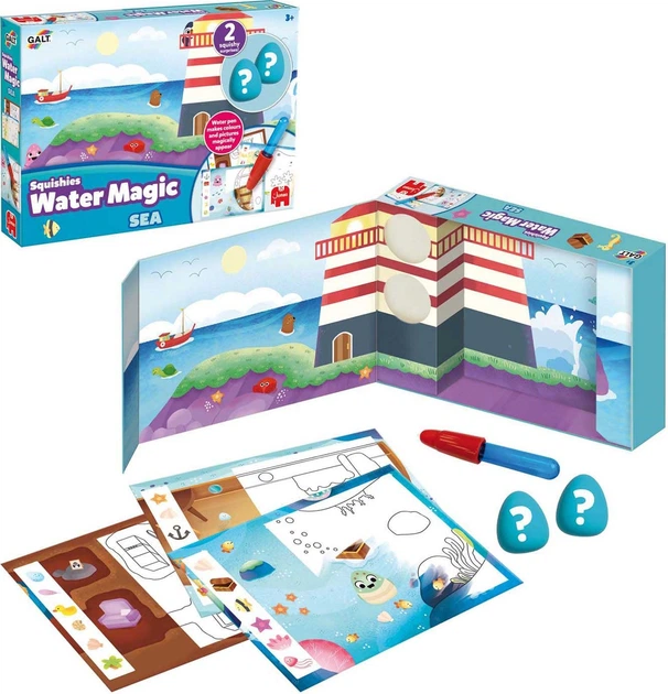 Креативний набір Jumbo Water Magic: Squishies Ocean 2051770 (8721017601562) - зображення 3