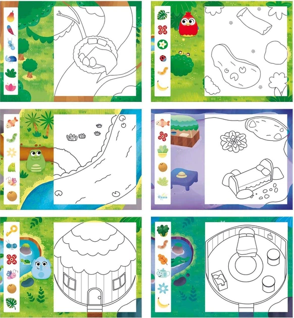 Чарівні іграшки Jumbo Water Magic: Squishies Jungle 2051769 (8721017601555) - зображення 4