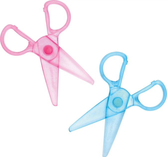 Набір пластикових ножиць Colorations 12 шт 6040296 (191487029230) - зображення 3