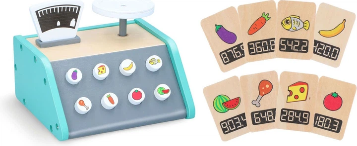 Ігровий набір Marionette ваги з дерев'яними картками 1999639 (8711252267968) - зображення 2