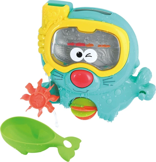 Іграшка для купання PlayGo Тюлень з окулярами для дайвінгу 8150389 (4892401019271) - зображення 2
