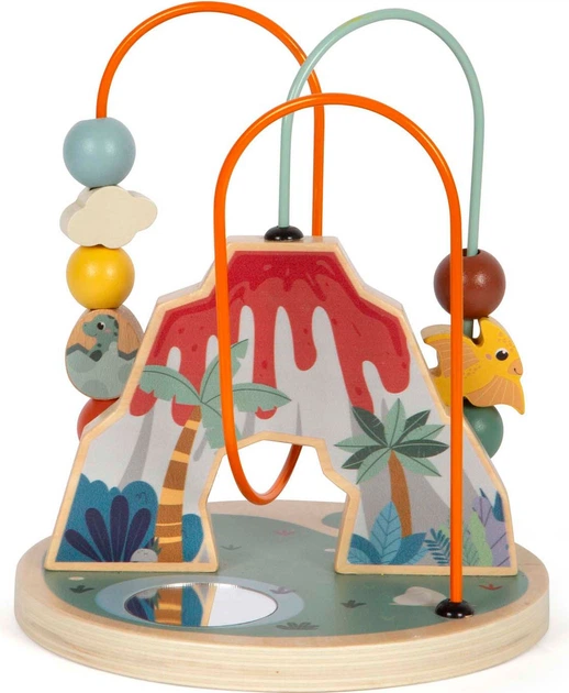 Zestaw do zabawy Small Foot Spiralny wulkan i dinozaur 5410991 (4020972126177) - obraz 3