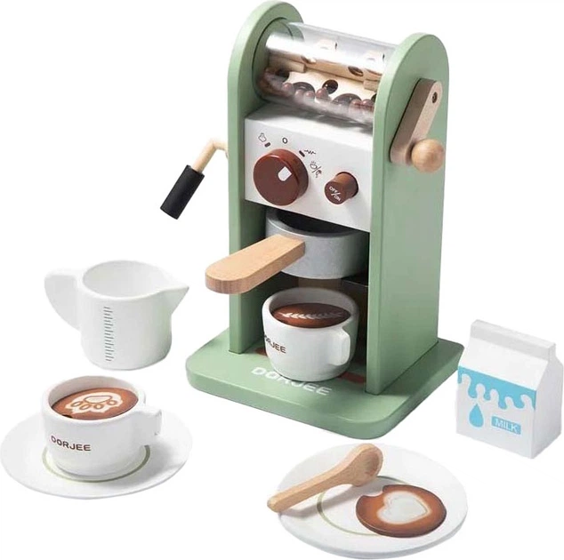 Набір для гри Dorjee Coffee Maker дерев'яний 1750273 (6973840430952) - зображення 3