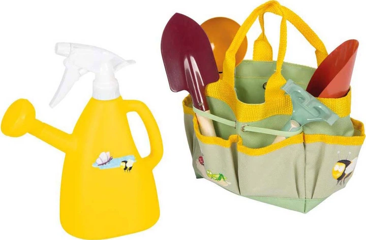 Іграшковий набір Small Foot Tiny Garden садова сумка з інструментами 5420078 (4020972126641) - зображення 2