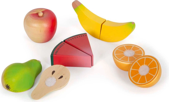 Zestaw do zabawy Small Foot Fresh warzywy dla krojenia drewniane 5420040 (4020972125637) - obraz 6
