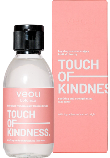 Тонік для обличчя Veoli Botanica Touch Of Kindness заспокійливий зміцнюючий 150 мл (5904423860683) - зображення 2