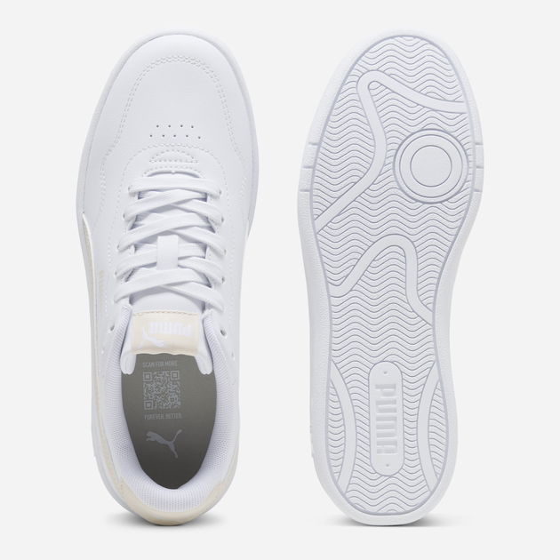 Женские кеды низкие Puma Court Lally 40036716 40 (6.5UK) 25.5 см White/Alpine Snow (4069161801617) - Фото 4 Женские кеды низкие Puma Court Lally 40036716 40 (6.5UK) 25.5 см White/Alpine Snow (4069161801617) - изображение 4