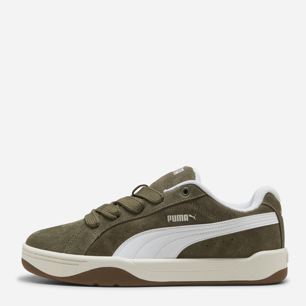 Женские кеды замшевые низкие Puma Park Lifestyle Easy 40070717 38 (5UK) 24 см Loden Green/White (4069161794841) - изображение 3