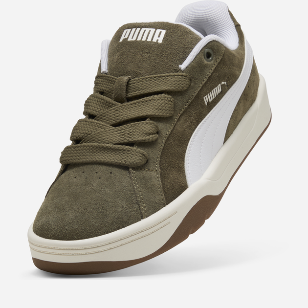 Женские кеды замшевые низкие Puma Park Lifestyle Easy 40070717 38 (5UK) 24 см Loden Green/White (4069161794841) - изображение 5