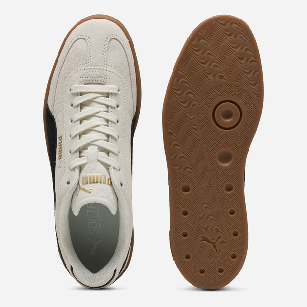 Мужские кеды замшевые низкие Puma Club II 40071710 46 (11UK) 30 см Vapor Gray/Black/Gum (4069156891821) - изображение 5