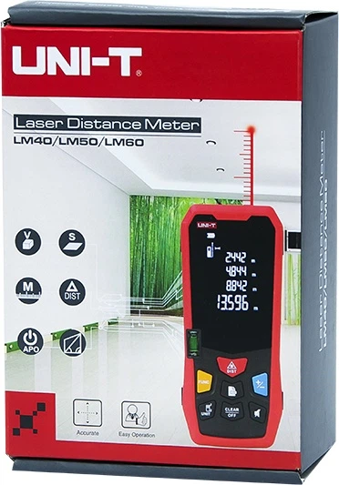 Dalmierz laserowy UNI-T LM40 (6935750539064) - obraz 3