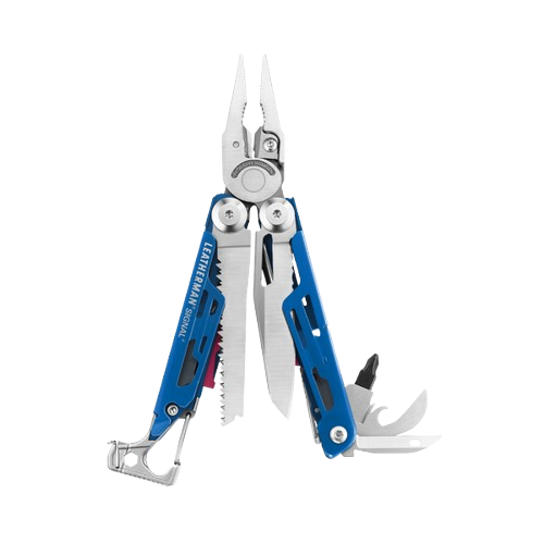 Мультитул Leatherman Signal 19 функций 171.4 мм сталь 420HC с чехлом Cobalt (832741) - Фото 1 Мультитул Leatherman Signal 19 функций 171.4 мм сталь 420HC с чехлом Cobalt (832741) - изображение 1
