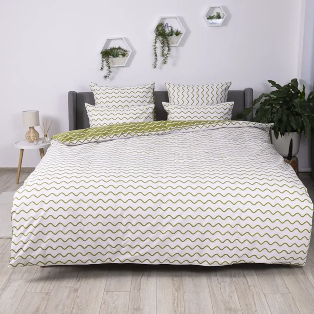 Постільна білизна ТЕП "Happy Sleep" Olive Dream, 50x70, євро - Фото 2 Постільна білизна ТЕП "Happy Sleep" Olive Dream, 50x70, євро - изображение 2