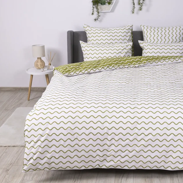 Постільна білизна ТЕП "Happy Sleep" Olive Dream, 50x70, євро - Фото 5 Постільна білизна ТЕП "Happy Sleep" Olive Dream, 50x70, євро - изображение 5