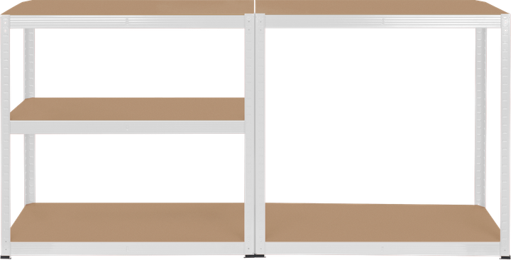 Стелаж металевий Rebel 180 x 90 x 40 см Білий (RB-1251W) - зображення 5