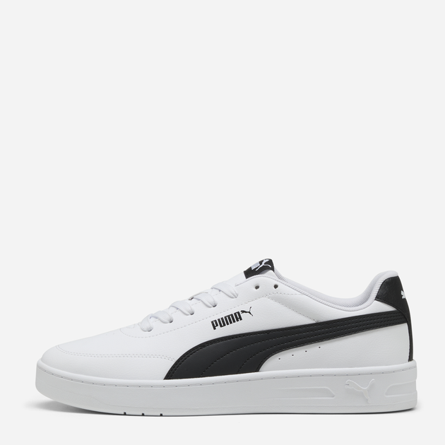 Чоловічі кеди низькі Puma Court Classic Clean 40222301 45 (10.5UK) 29.5 см White/Black (4067983728648) - Фото 4 Чоловічі кеди низькі Puma Court Classic Clean 40222301 45 (10.5UK) 29.5 см White/Black (4067983728648) - зображення 4