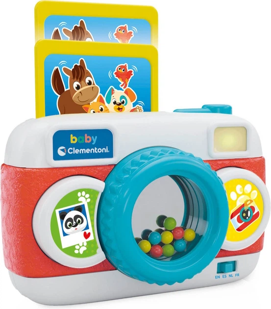 Інтерактивна іграшка Clementoni Baby Camera (17526) (8005125175260) - зображення 2