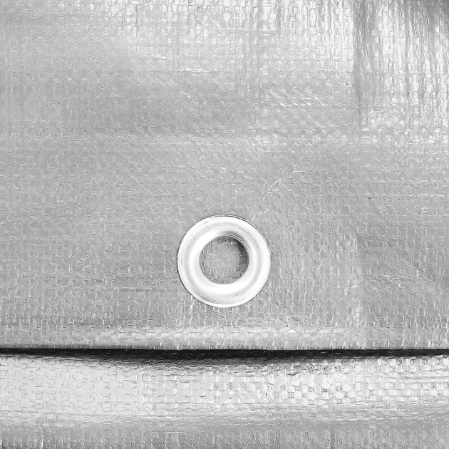 Брезент Springos 4 x 4 м 270 г/м2 Сірий (GA2157) - зображення 7