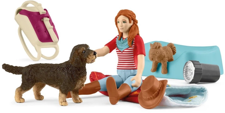 Zestaw figurek Schleich Horse Club Overnight stay at Hannah's 42748 (4059433992730) - obraz 2