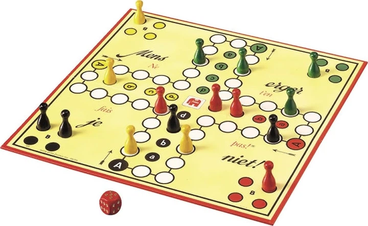 Настільна гра Jumbo Mens erger je Niet (голландське видання) (8710126003725) - зображення 3