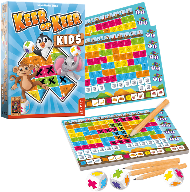 Настільна гра 999 Games Time and Time Again Kids (8720289470128) - зображення 2