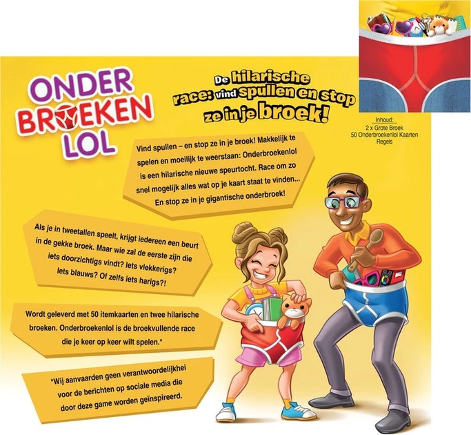 Настільна гра Tomy Underwear Fun (6097032662683) - зображення 2