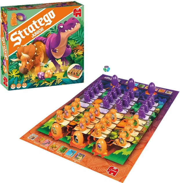 Настільна гра Jumbo Stratego Junior Dinos (8710126199596) - зображення 2