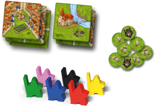 Додаток до гри 999 Games Carcassonne Shepherds and Vineyards (8721184282380) - зображення 2