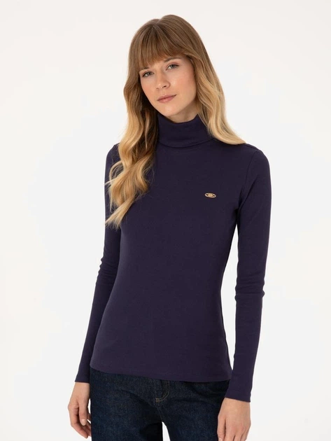 Гольф-водолазка жіноча U.S. Polo Assn G082SZ082-000-2296800(Murdum) XS Темно-синя (8683859341788) - Фото 1 Гольф-водолазка жіноча U.S. Polo Assn G082SZ082-000-2296800(Murdum) XS Темно-синя (8683859341788) - зображення 1