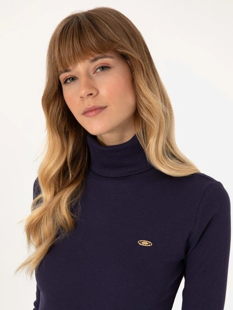 Гольф-водолазка жіноча U.S. Polo Assn G082SZ082-000-2296800(Murdum) XS Темно-синя (8683859341788) - Фото 3 Гольф-водолазка жіноча U.S. Polo Assn G082SZ082-000-2296800(Murdum) XS Темно-синя (8683859341788) - зображення 3
