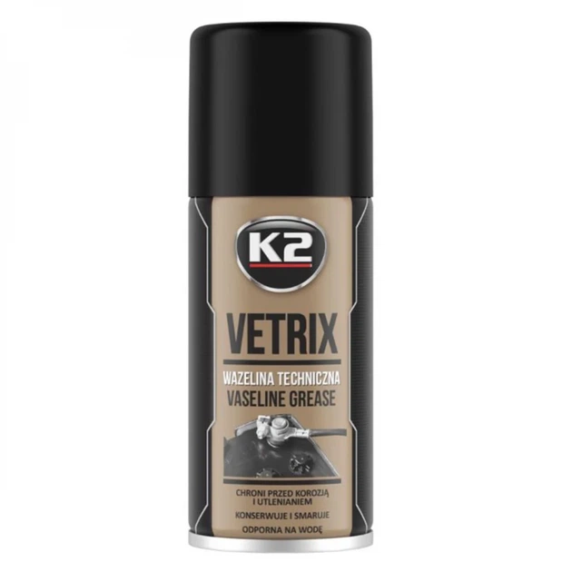 Смазка вазелиновая K2 PRO VETRIX аэрозоль 140 мл (B400) - изображение 5