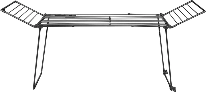 Сушарка для білизни Kadax складана регульована 257 см Чорна K12199 (5906638319406) - зображення 2