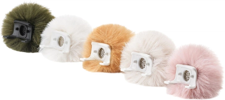 Zestaw osłon przeciwwiatrowych DJI Mic Mini Windscreens 5 szt. Multicolor (CP.RN.00000466) - obraz 2