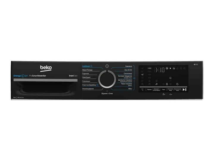 Пральна машина автоматична Beko BM3WFSU48415WPBB2 - Фото 3 Пральна машина автоматична Beko BM3WFSU48415WPBB2 - изображение 3