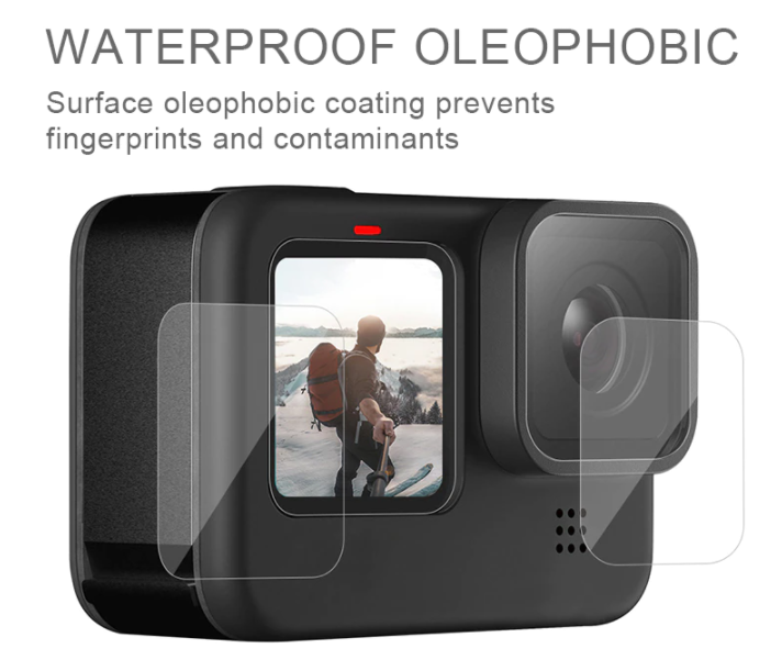 Захисне скло для GoPro Hero 9 Black. Захисне скло для Го Про 9 / GoPro Hero 9 Black - зображення 3