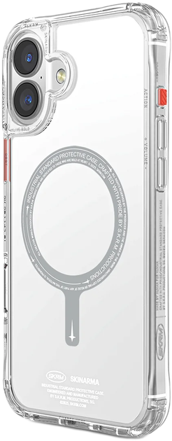 Etui SkinArma Saido Mag Charge do Apple iPhone 16 Plus Transparent (8886461245950) - obraz 3