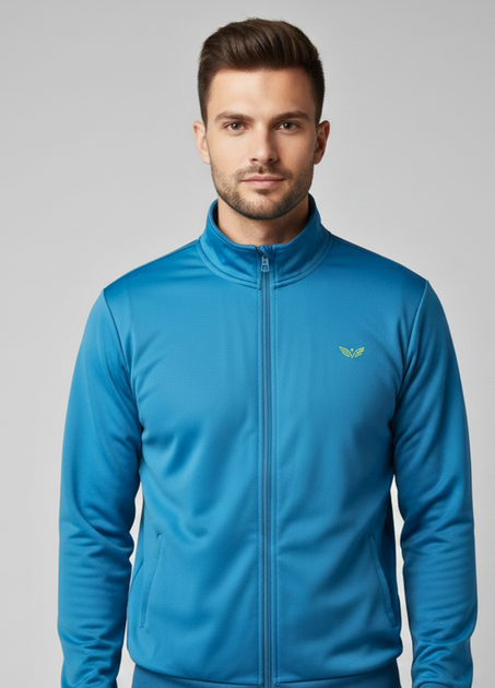 Мужская Спортивная кофта Crivit Sports L для спорта Морской волны (8618) - изображение 2