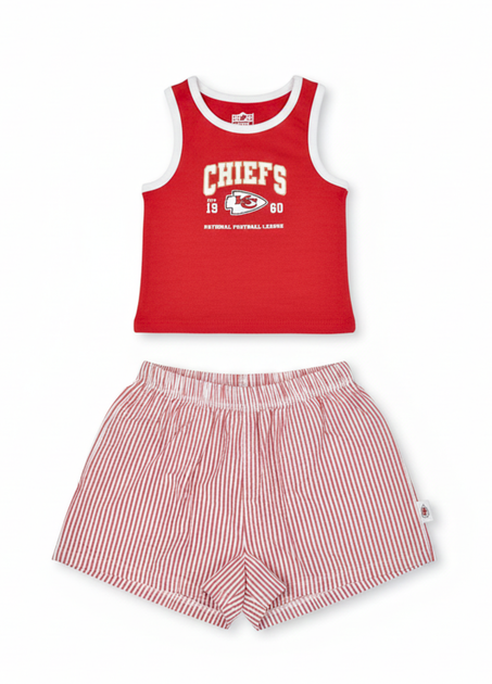 Женская пижама Primark Kansas City Pajama Set L для дома и сна Красный (8627) - Фото 6 Женская пижама Primark Kansas City Pajama Set L для дома и сна Красный (8627) - изображение 6
